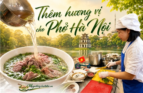 Thêm hương vị cho Phở Hà Nội