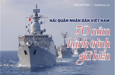 Hải quân nhân dân Việt Nam - 70 năm hành trình giữ biển