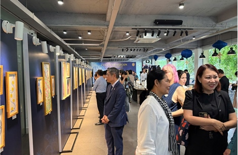 Triển lãm 'Sắc màu Sài Gòn': Cầu nối văn hóa Việt Nam - Thái Lan