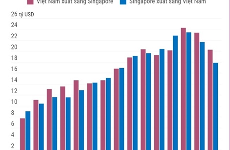 Thương mại song phương Việt Nam - Singapore