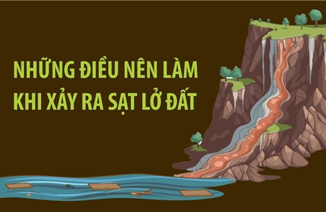 Những điều nên làm để phòng, tránh sạt lở đất