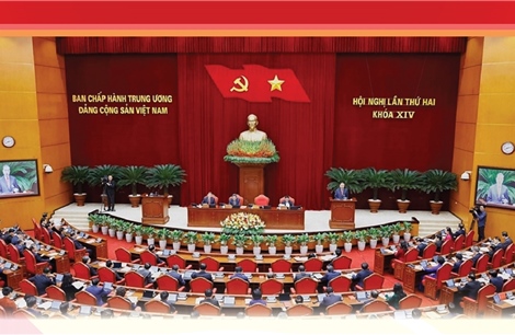 Khai mạc trọng thể Hội nghị lần thứ hai Ban Chấp hành Trung ương Đảng khóa XIV