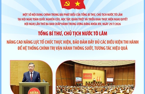 Tổng Bí thư, Chủ tịch nước Tô Lâm: Nâng cao năng lực tổ chức thực hiện