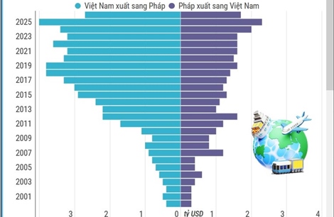 Thương mại song phương Việt Nam - Pháp