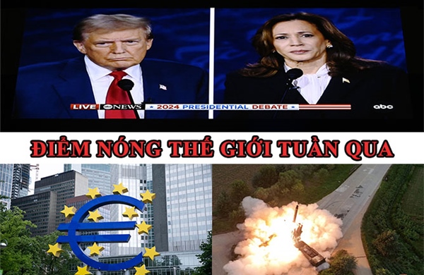 Tin tức TV: Bà Harris áp đảo ông Trump trong tranh luận tổng thống Mỹ; nóng vấn đề sử dụng tên lửa tầm xa ở Ukraine 