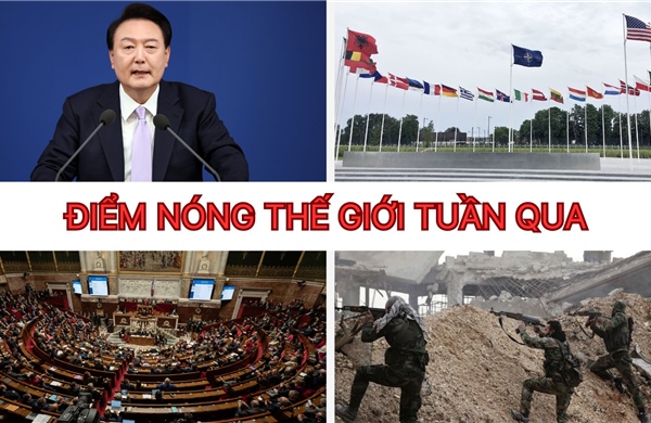 Tin tức TV: Hàn Quốc rơi vào khủng hoảng chính trị; Quân nổi dậy ở Syria tiến gần cửa ngõ thủ đô