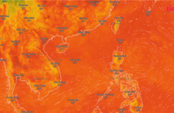 Thời tiết tuần 16/9 - 22/9: Hà Nội và các địa phương tiếp tục đón mưa giông cục bộ