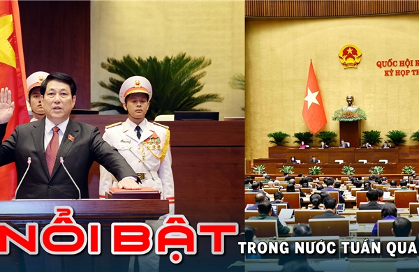 Nổi bật tuần 21-27/10: Khai mạc Kỳ họp thứ 8, Quốc hội khóa XV; Đồng chí Lương Cường được bầu làm Chủ tịch nước Cộng hoà xã hội chủ nghĩa Việt Nam