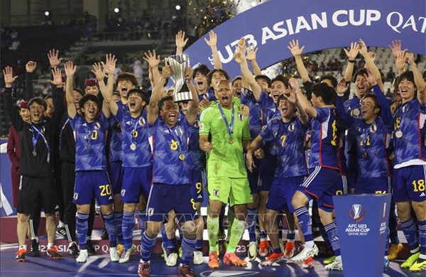 U23 Nhật Bản lên ngôi vô địch với bàn thắng ở phút bù giờ