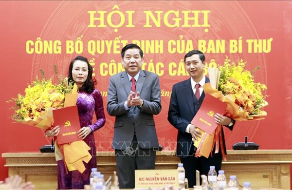 Công bố quyết định chuẩn y chức danh Phó Bí thư Tỉnh ủy Bắc Giang