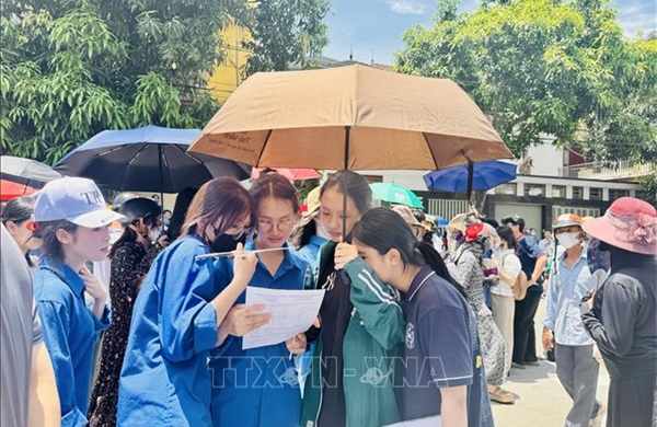 Đề thi vào lớp 10 trung học phổ thông tại Hà Tĩnh vừa sức, không làm khó thí sinh