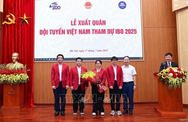 Việt Nam trong nhóm 10 quốc gia có tổng điểm cao nhất tại Olympic Sinh học Quốc tế 2025