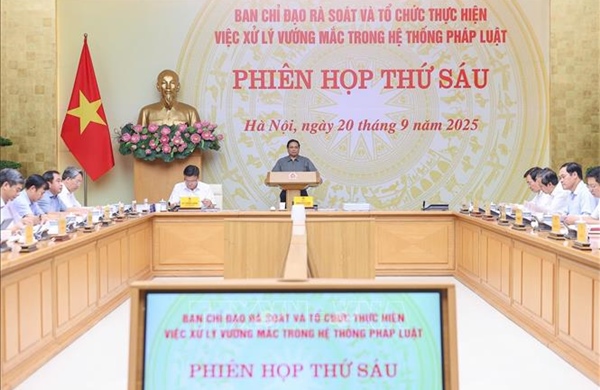 Thủ tướng Phạm Minh Chính: Yêu cầu đạt 3 mục tiêu trong rà soát, xử lý vướng mắc trong hệ thống pháp luật
