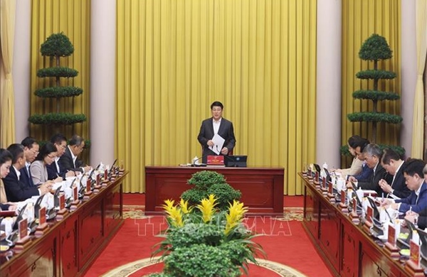 Chủ tịch nước chủ trì giao ban triển khai nhiệm vụ trọng tâm của Văn phòng Chủ tịch nước tháng 1/2026