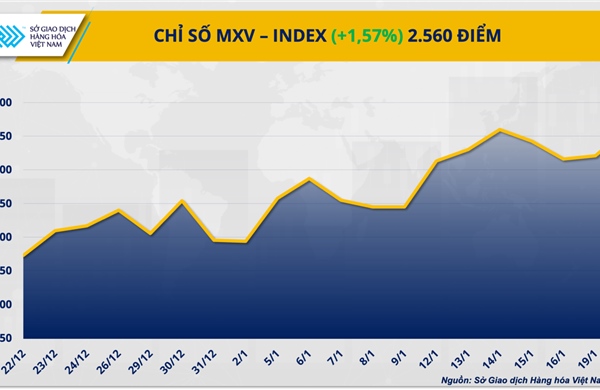 Thị trường hàng hóa sôi động, giá bạch kim sát đỉnh cuối năm 2025