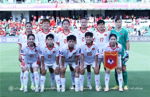 Đội tuyển nữ Việt Nam xếp hạng 37 thế giới trên bảng xếp hạng FIFA