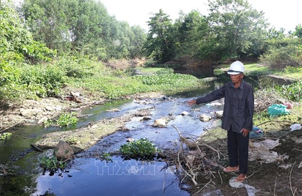 Quảng Ngãi: Người dân bức xúc vì nước thải từ Cụm công nghiệp gây ô nhiễm