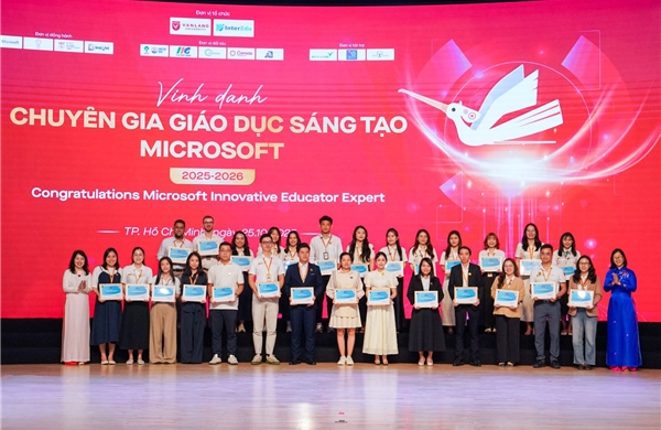 Vinh danh các nhà giáo và trường học đổi mới sáng tạo 2025–2026