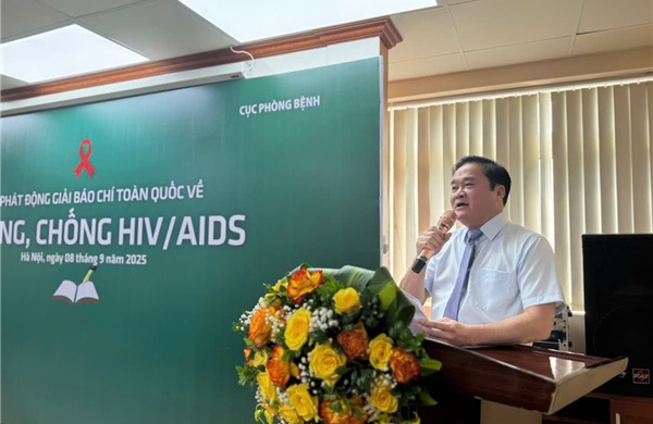 Phát động giải báo chí toàn quốc về HIV/AIDS năm 2025