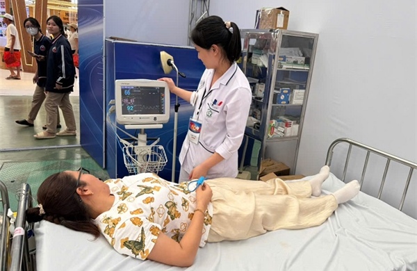 Đảm bảo công tác y tế tại Triển lãm thành tựu kinh tế - xã hội dịp Quốc khánh 2/9
