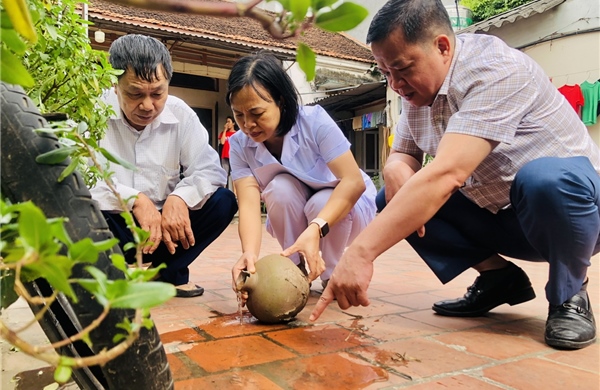 Phòng, chống sốt xuất huyết từ sớm, kiểm soát dịch từ cơ sở