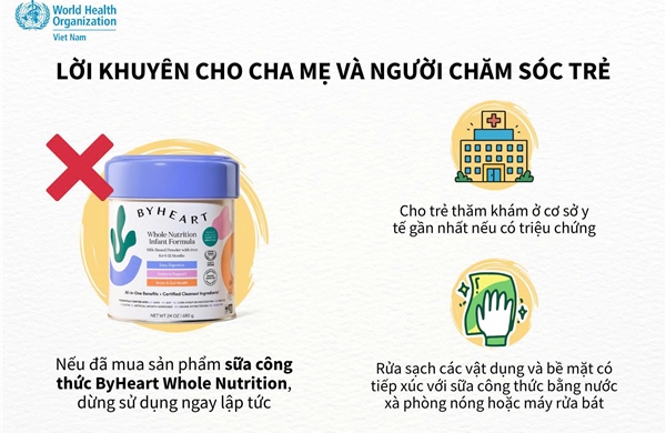 Nguy cơ ngộ độc Botulinum liên quan đến sữa công thức cho trẻ sơ sinh