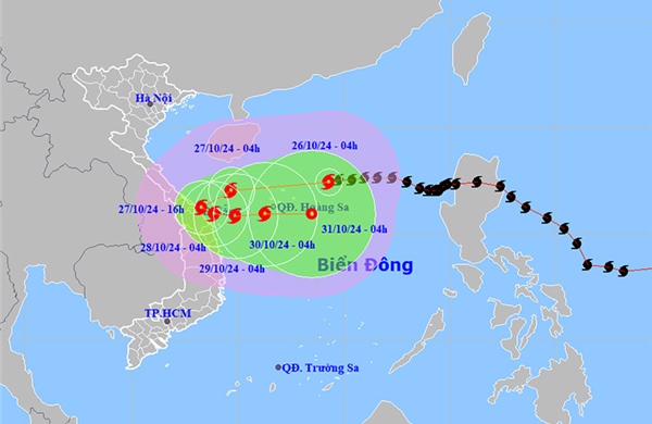 Ứng phó với bão số 6: Cảnh báo có sông lũ trên báo động 3