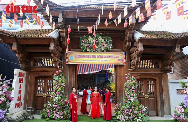 Khánh thành Chùa Hòa Thôn sau gần hai năm trùng tu, tôn tạo