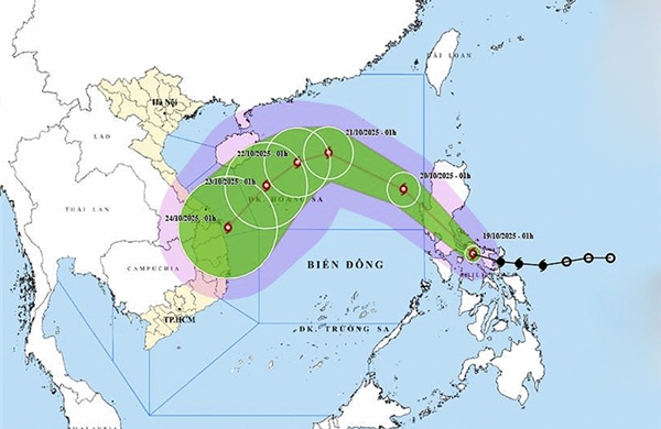 Thời tiết ngày 19/10: Bắc bộ chuyển lạnh, biển đông xuất hiện bão số 12