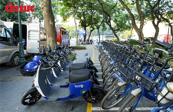 Hà Nội lần đầu đưa vào hoạt động xe điện hai bánh công cộng