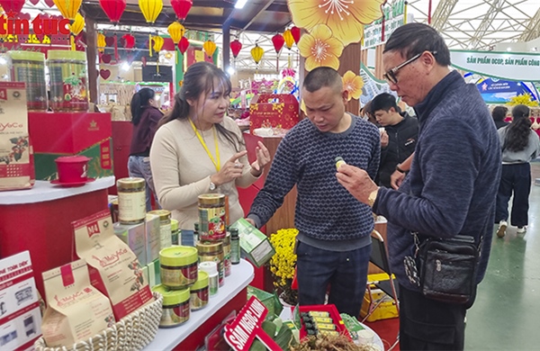 Doanh nghiệp Đà Nẵng mang đặc sản vùng miền tham gia Hội chợ Mùa Xuân