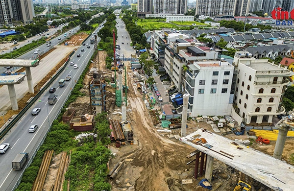 Hà Nội: Từ ngày 29/7, tổ chức giao thông trên đường gom 2 bên đường Hoàng Tùng