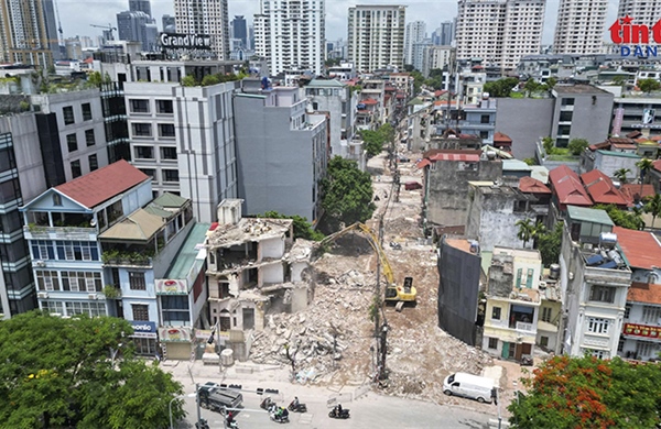 Đẩy nhanh tiến độ mở rộng ngõ 381 Nguyễn Khang