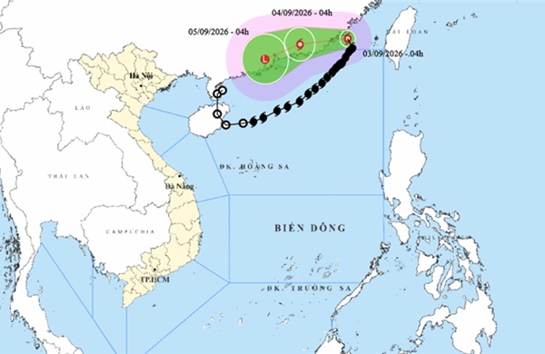 Thời tiết ngày 3/9: Bão số 5 rời Biển Đông, nhiều vùng biển có gió mạnh, sóng lớn