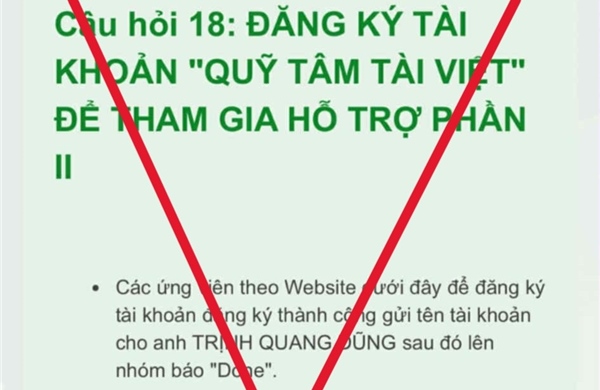 Mạo danh ngân hàng lớn để tuyển dụng dự án an sinh xã hội