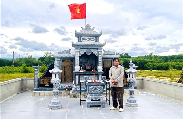 Hiến đất xây đền, gìn giữ ký ức liệt sĩ suốt hơn nửa thế kỷ