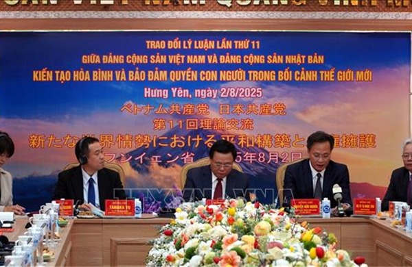 Đảng Cộng sản Việt Nam và Đảng Cộng sản Nhật Bản trao đổi lý luận lần thứ 11