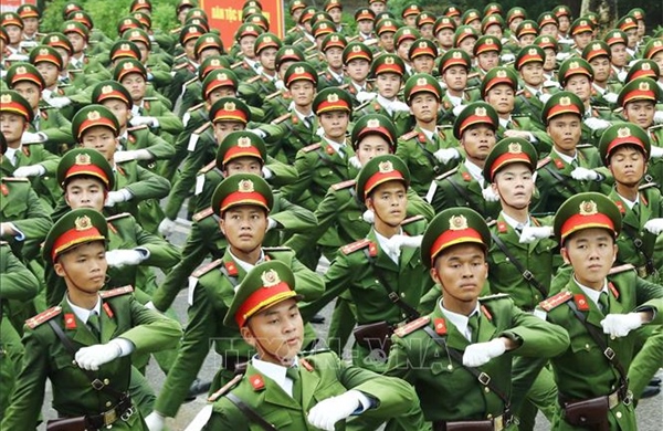 Các khối luyện tập nhiệm vụ A80 của CAND sẵn sàng cho Ngày hội lớn 
