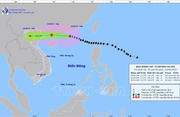 Bão đi vào phía Nam tỉnh Quảng Đông (Trung Quốc) và giảm cấp, không còn cấp siêu bão