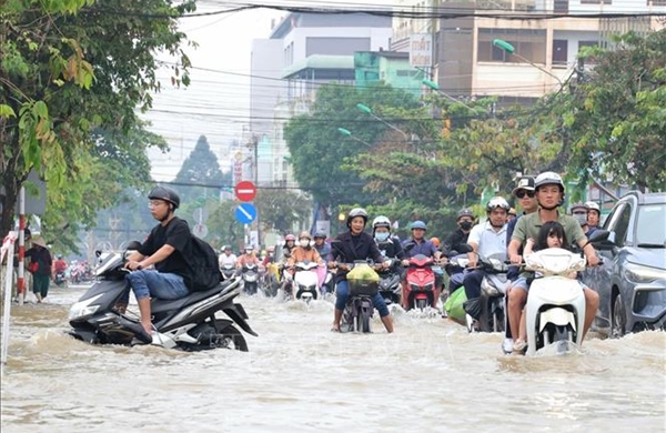 Từ ngày 7 - 10/11, lũ kết hợp triều cường sẽ khiến nước sông Cửu Long lên cao