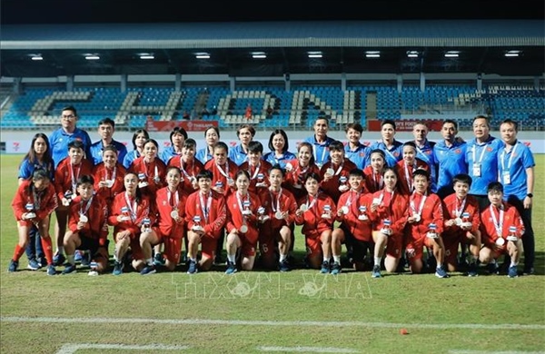 Đội tuyển Bóng đá nữ Việt Nam về nước sau SEA Games 33
