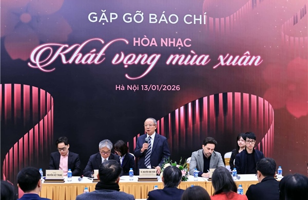 Hòa nhạc 'Khát vọng mùa Xuân' - kết nối âm nhạc Việt Nam và thế giới