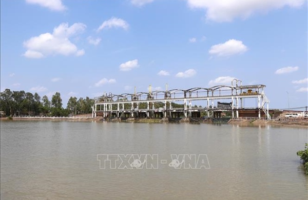 Xâm nhập mặn giảm dần vào những ngày cuối tuần