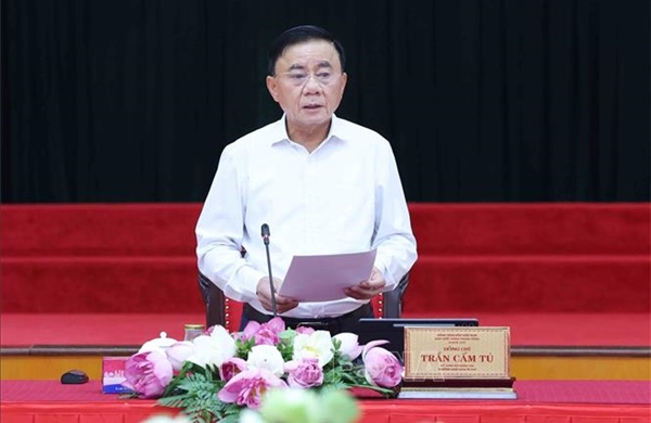 Thường trực Ban Bí thư Trần Cẩm Tú chủ trì Hội nghị giao ban quý II/2026