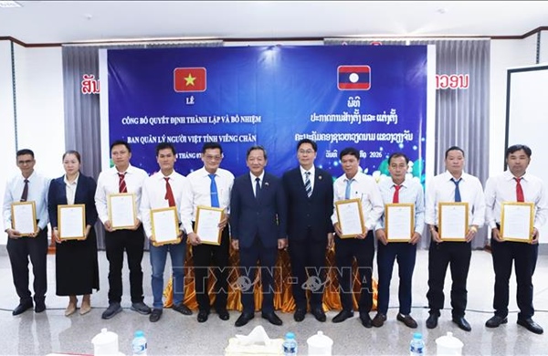 Dấu mốc hoàn thiện hệ thống cộng đồng người Việt tại Lào