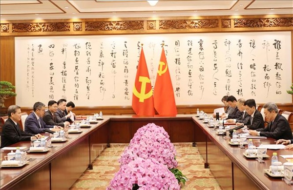 Việt Nam - Trung Quốc thúc đẩy hợp tác giữa cơ quan nội chính, kiểm tra, giám sát