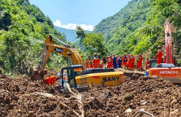 Sạt lở đất nghiêm trọng tại Tây Nam Trung Quốc