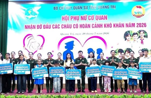 'Điểm tựa' yêu thương nâng bước trẻ em có hoàn cảnh khó khăn