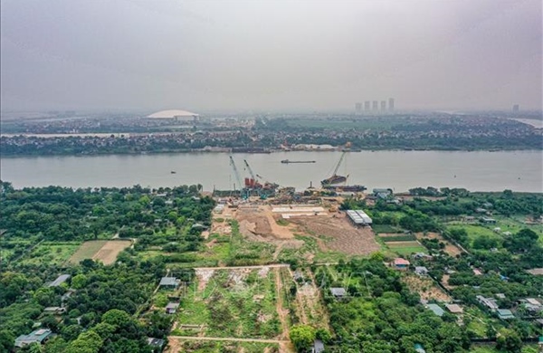 Hà Nội tăng tốc thi công 7 cầu vượt sông Hồng