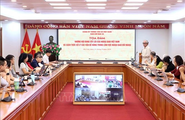 TTXVN nâng cao kỹ năng phóng viên, biên tập viên về thông tin đối ngoại